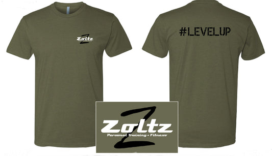Men’s ZFIT Level up edition T (military green)
